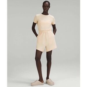 NWT Lululemon Lightweight‎ High-Neck Romper Prosecco Size 10